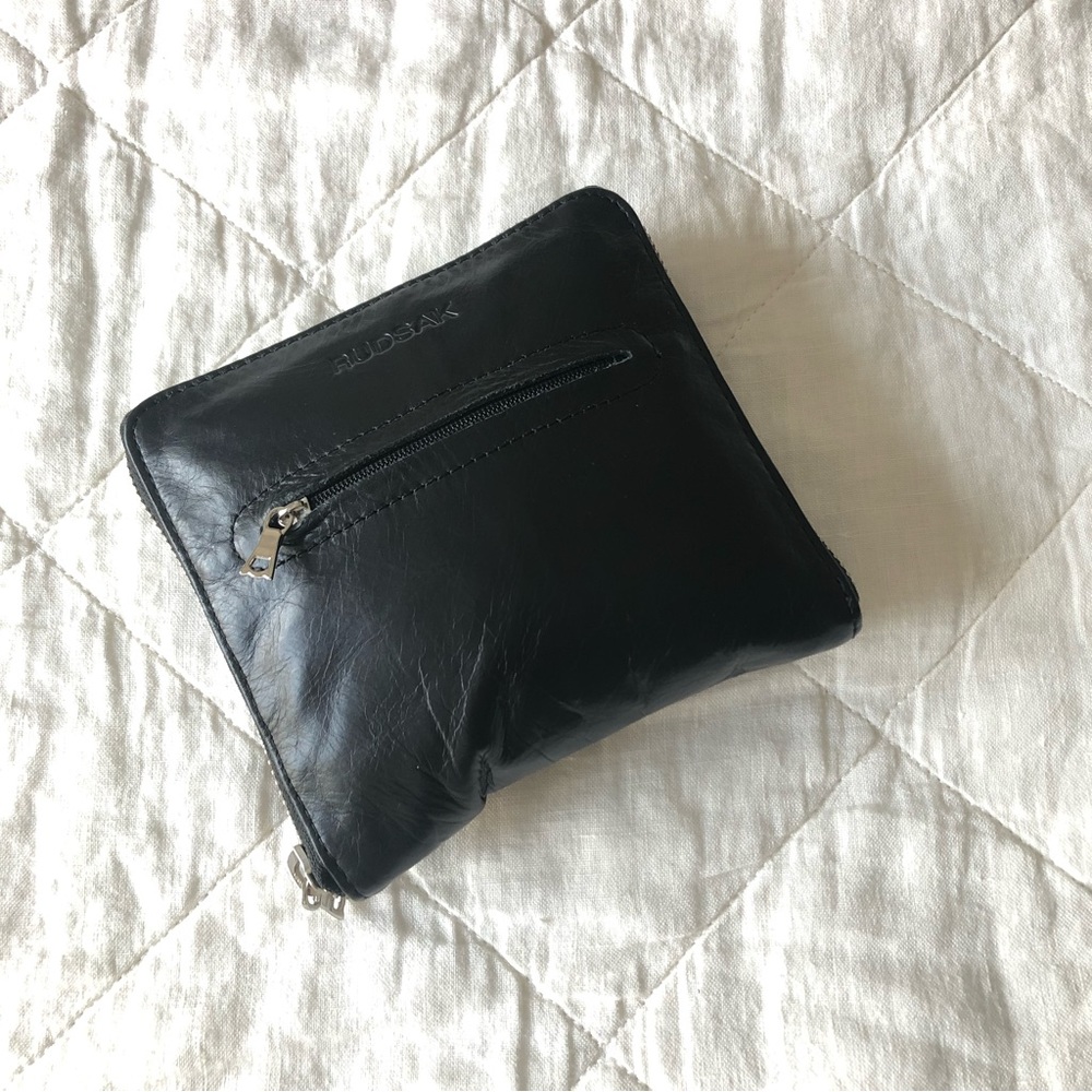 Rudsak collapsible leather-based tote bag